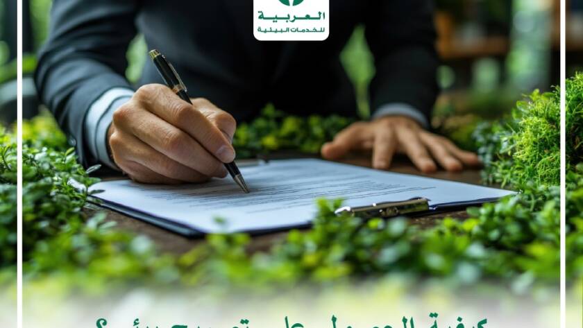 تصريح بيئي